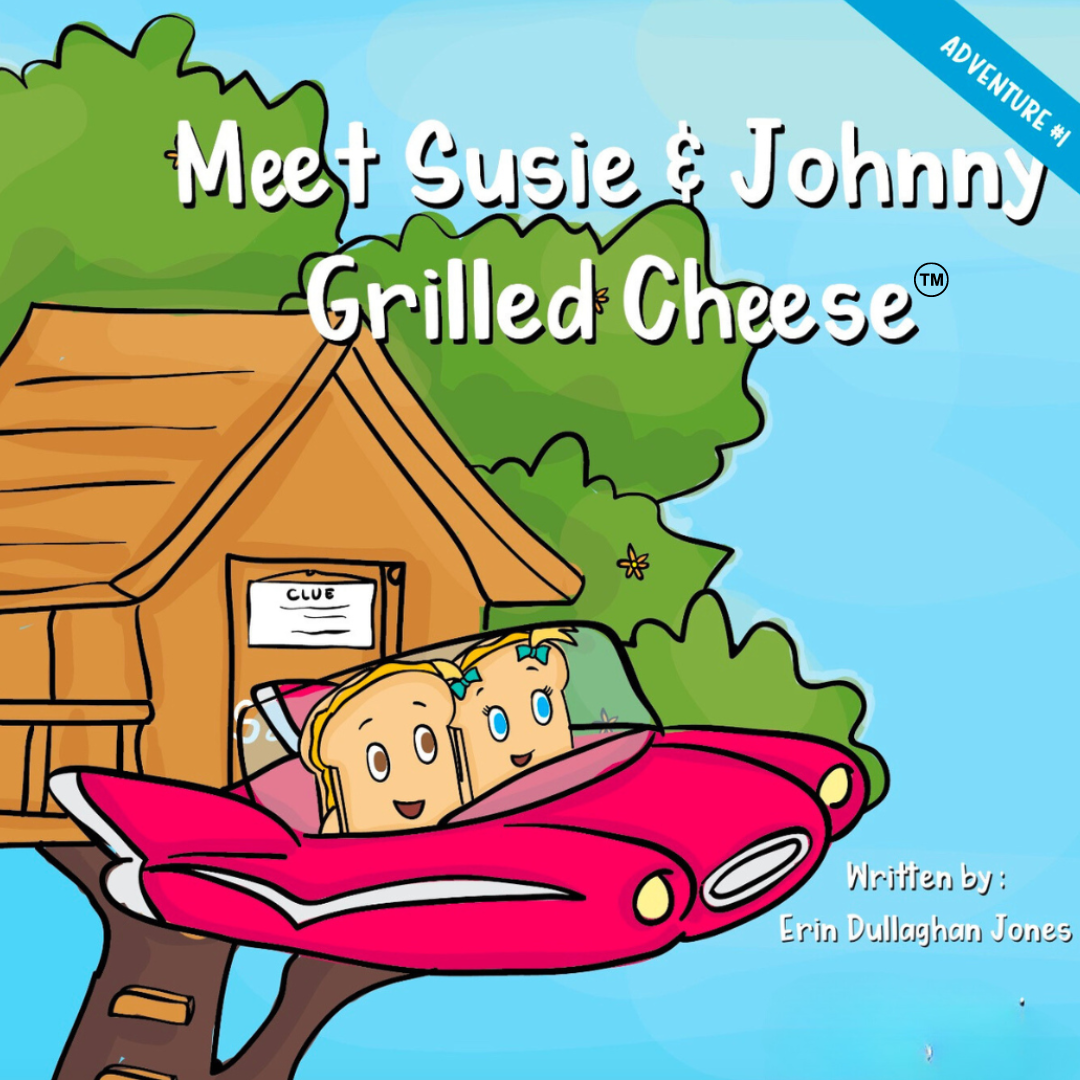 The Adventures of Susie and Johnny Grilled Cheese 3 Books in 1- Hardback