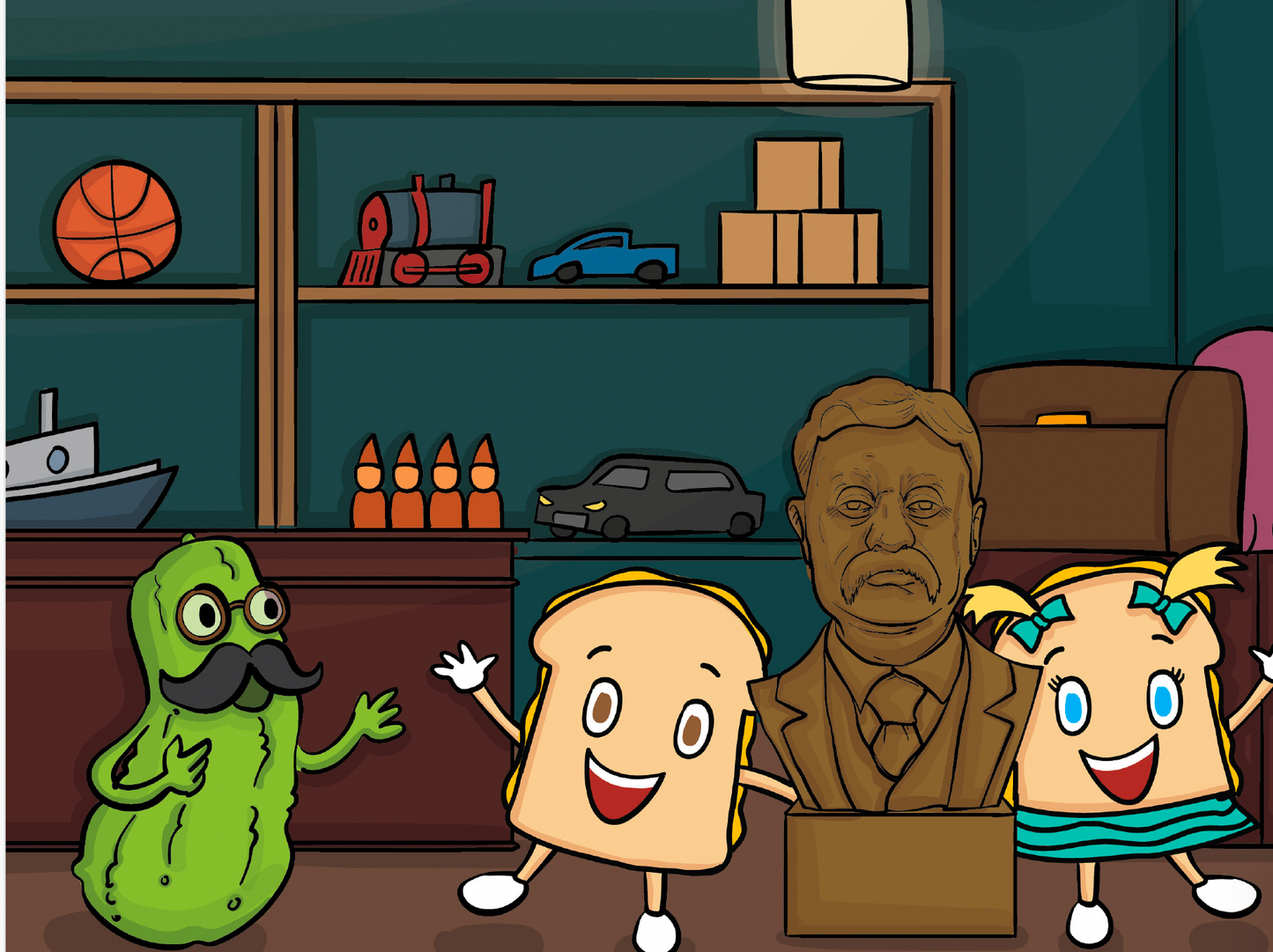 Susie & Johnny Grilled Cheese The Decades of Discovery - A Retro Adventure
