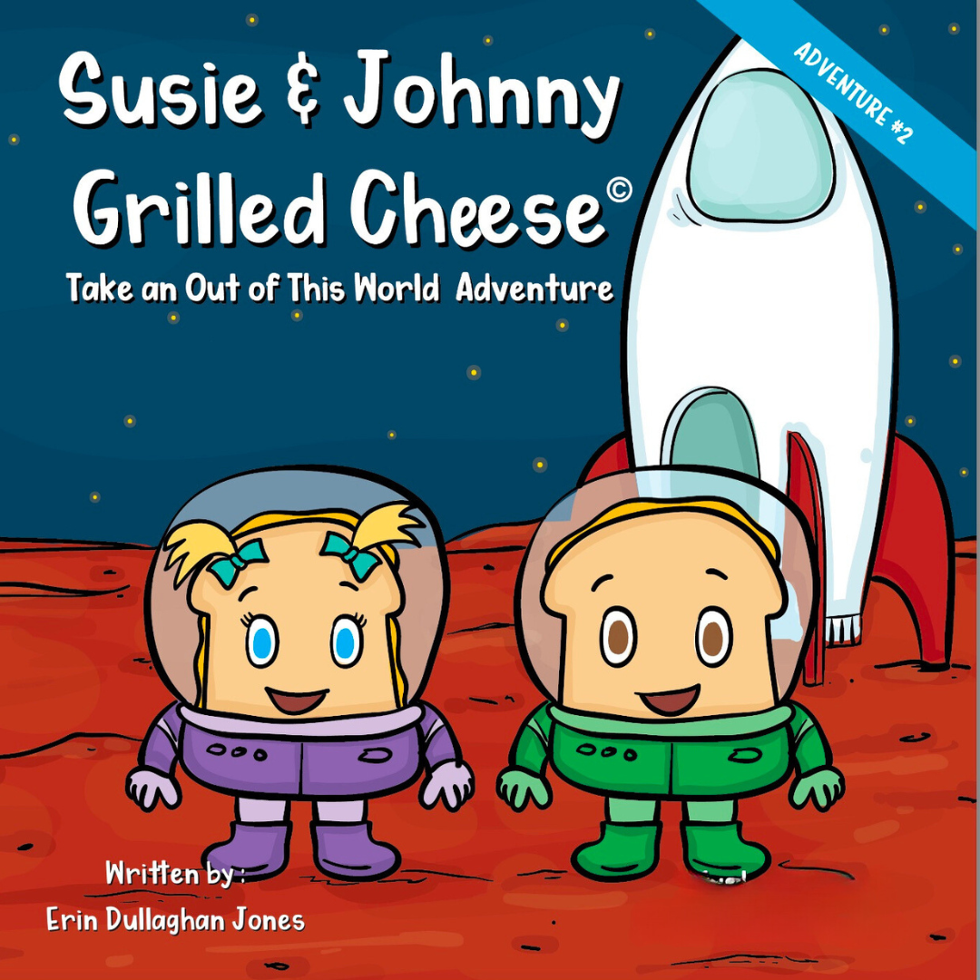 The Adventures of Susie and Johnny Grilled Cheese 3 Books in 1- Hardback